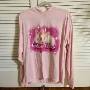 Long Sleeve Teddy Fresh Bunny Euphoria Shirt
